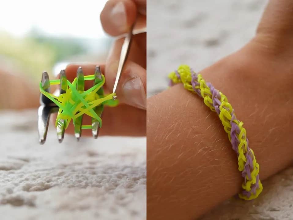 Jak zrobić bransoletkę z gumek na widelcu - proste kroki i triki